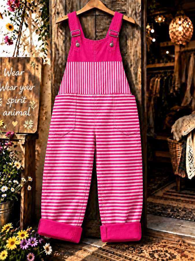 Women'S  Autumn Art Jumpsuit