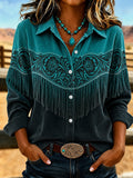 Women's Western Corduroy Shirt