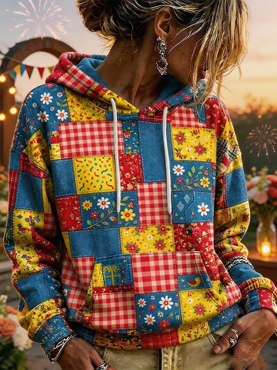 Women'S Legendary Commemorative Printed Casual Hoodie