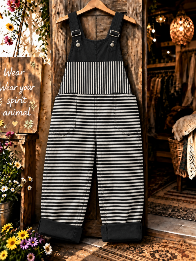 Women'S  Autumn Art Jumpsuit