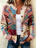 Women's Tennessee Quilting & Patchwork knit cardigan
