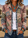 Women's Tennessee Country-Style Patchwork Shirt