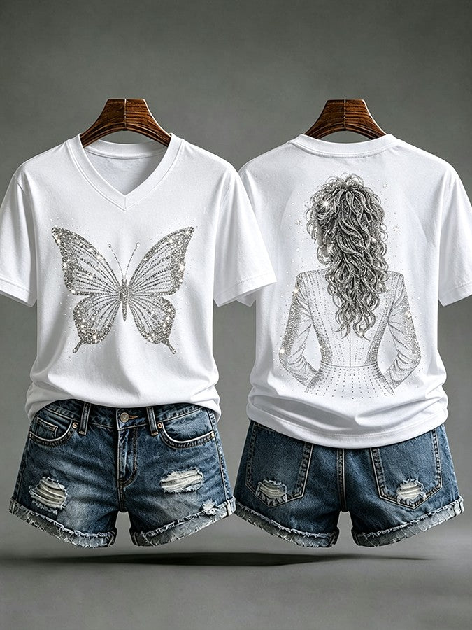Women's  Commemorative Printed  T-Shirt