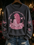 Women's Legendary female country singer Casual Sweatshirt