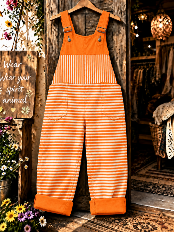 Women'S  Autumn Art Jumpsuit