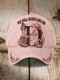 Unisex Legendary Country Singer Print Hat