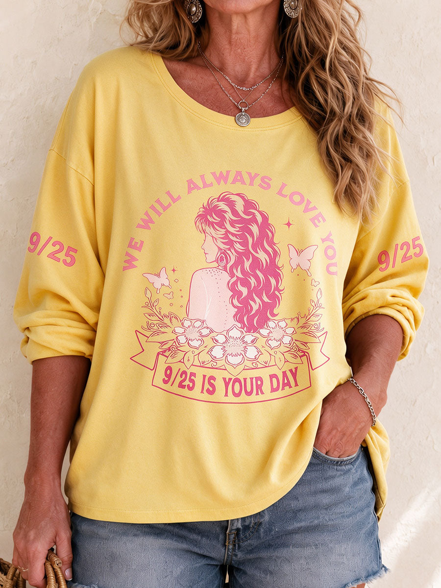 Women's Country Music Legend Long-sleeve T-shirt