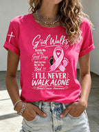 Women'S Breast Cancer Faith T-Shirt