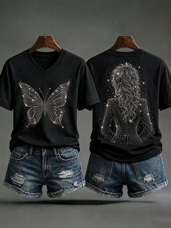 Women's  Commemorative Printed  T-Shirt