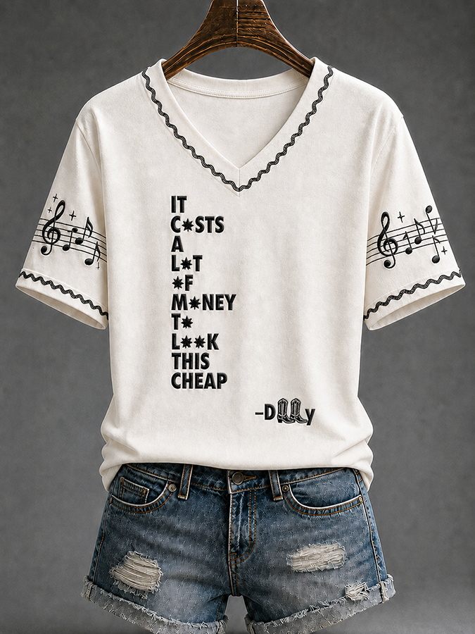 Women'S  Commemorative Printed  T-Shirt