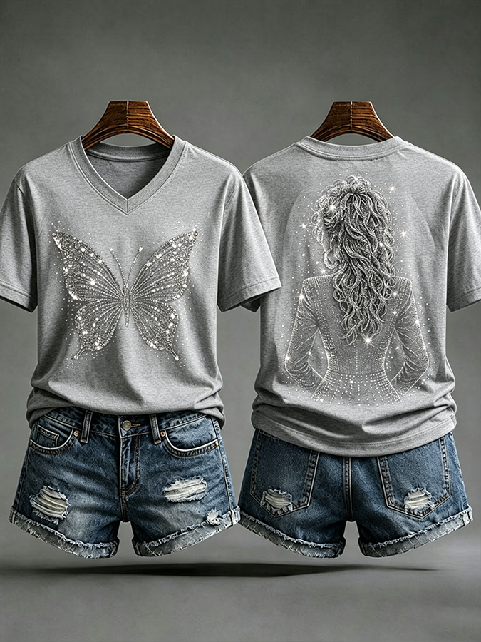 Women's  Commemorative Printed  T-Shirt