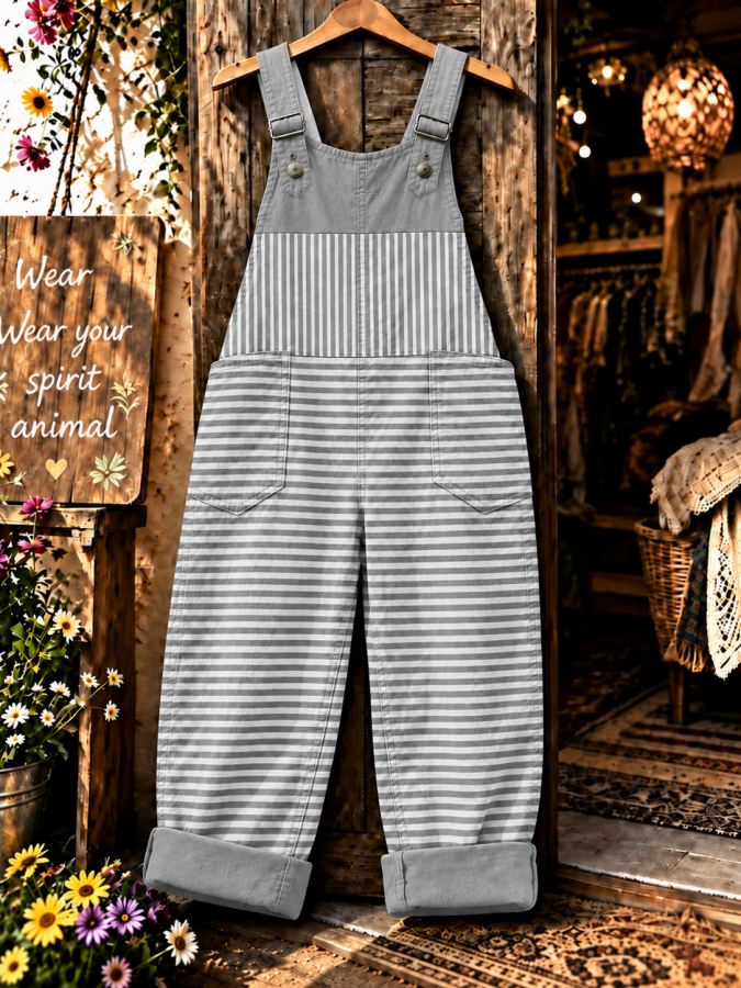 Women'S  Autumn Art Jumpsuit