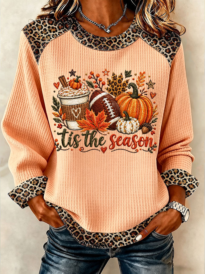 Women'S Autumn Printed Casual Long Sleeved Shirt