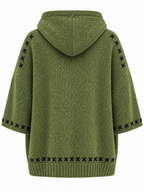 Women's Western Retro Style Animal Printed Hoodie