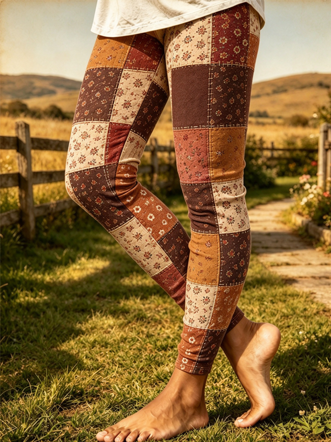 Women'S Legendary Singer Floral Print Leggings