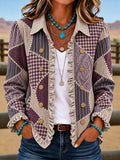 Women's Patchwork Art Shirt