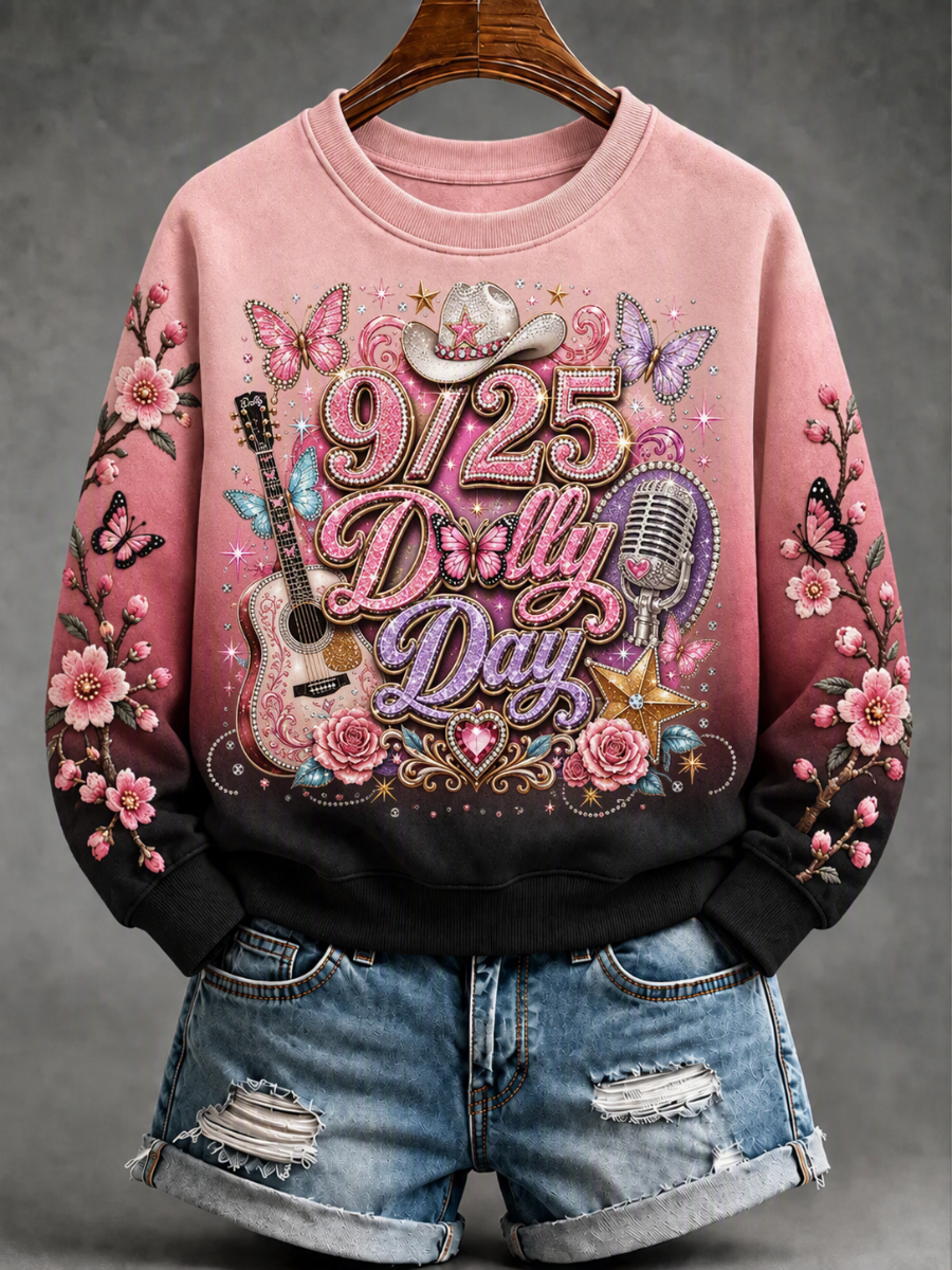Women's Commemorative Printed Sweatshirt