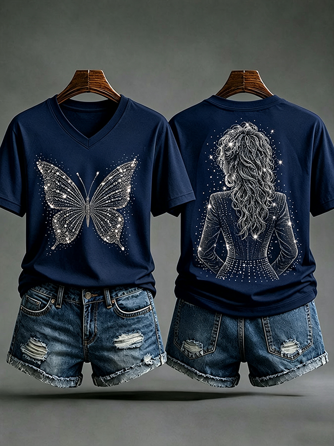 Women's  Commemorative Printed  T-Shirt