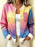 Women'S Casual  Knitted Cardigan Top