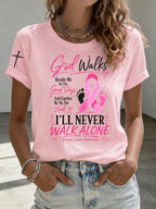 Women'S Breast Cancer Faith T-Shirt