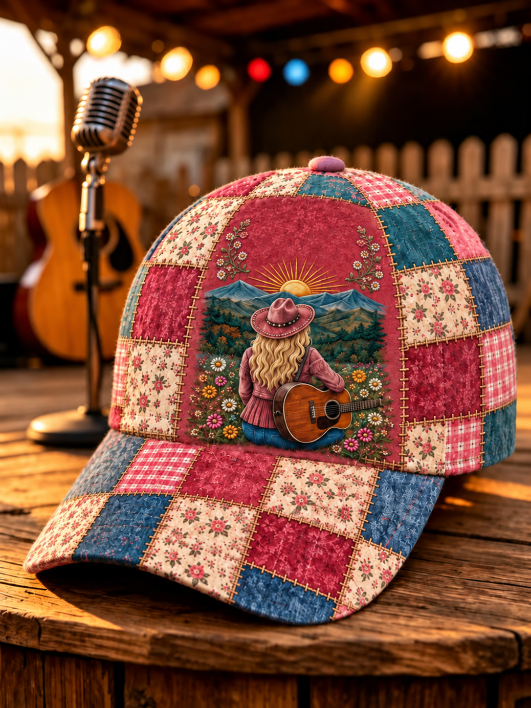 Unisex Butterfly Art Design Print Baseball Cap