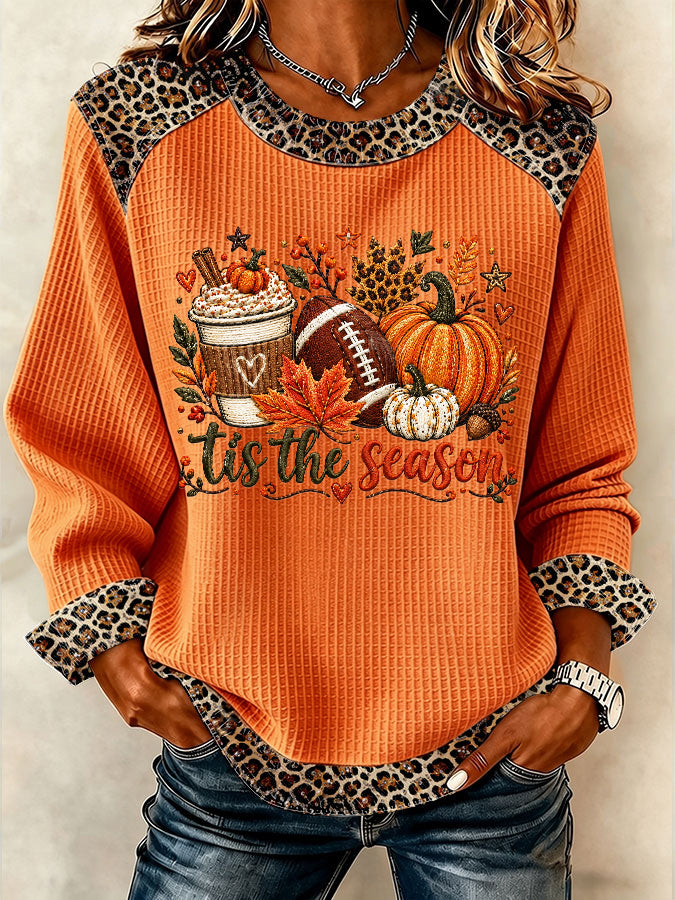 Women'S Autumn Printed Casual Long Sleeved Shirt