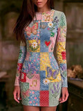 Women'S Legendary Singer Commemorative Printed Dress