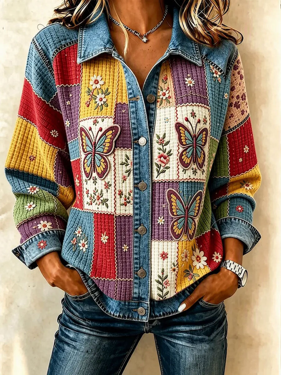 Women'S Legendary Female Country Singer Cotton Collar Waffle Shirt
