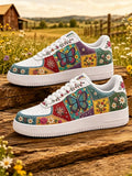 Unisex  Floral Butterfly Pattern Casual Sports Shoes