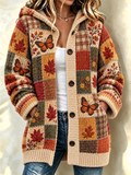 Women'S Tennessee Quilting & Patchwork Printed Casual Cardigan