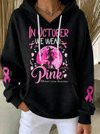 Women'S Retro Witch Ribbon Hoodie