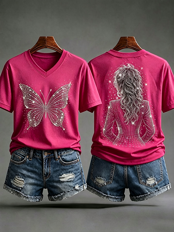 Women's  Commemorative Printed  T-Shirt