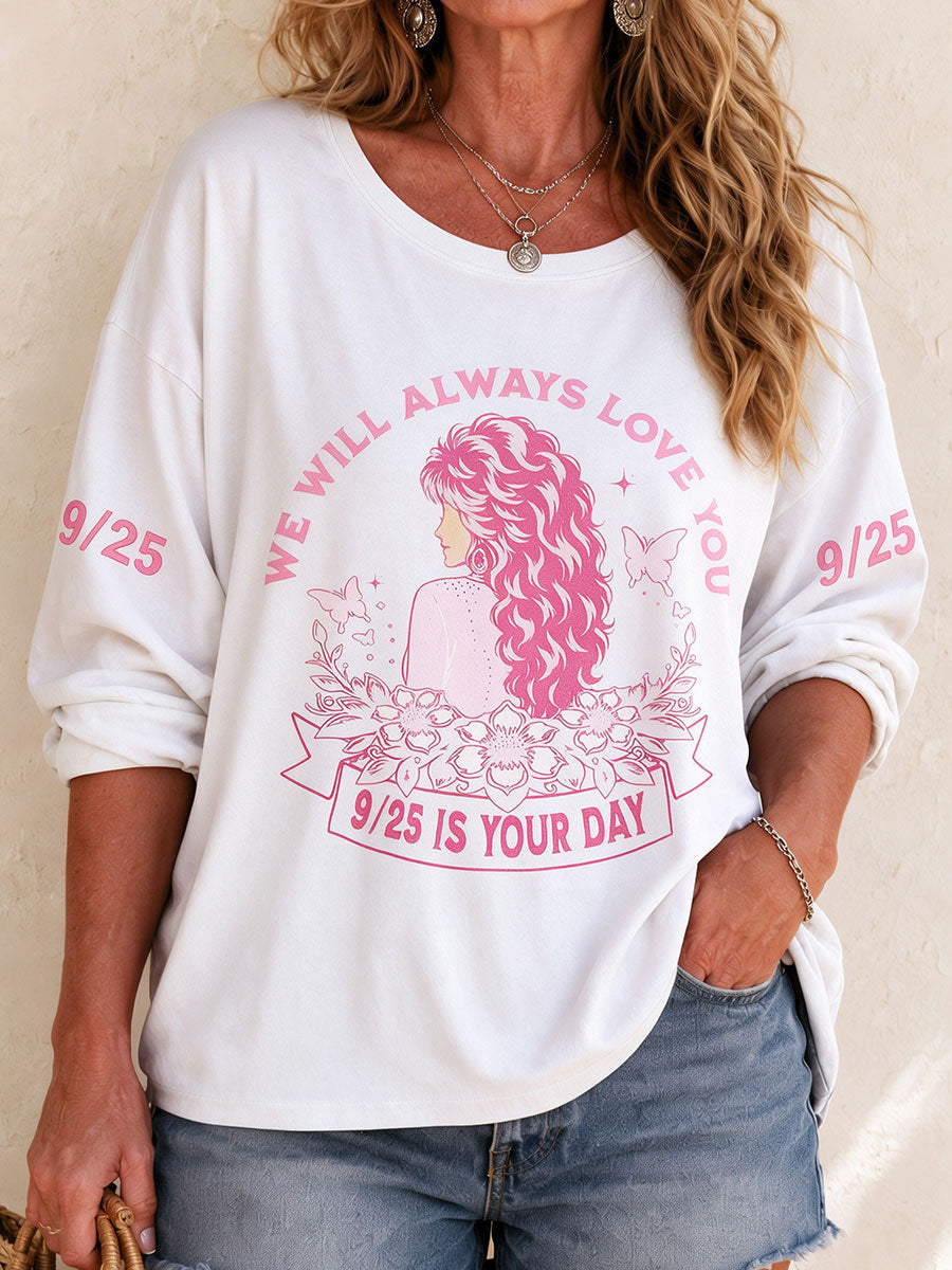 Women's Country Music Legend Long-sleeve T-shirt