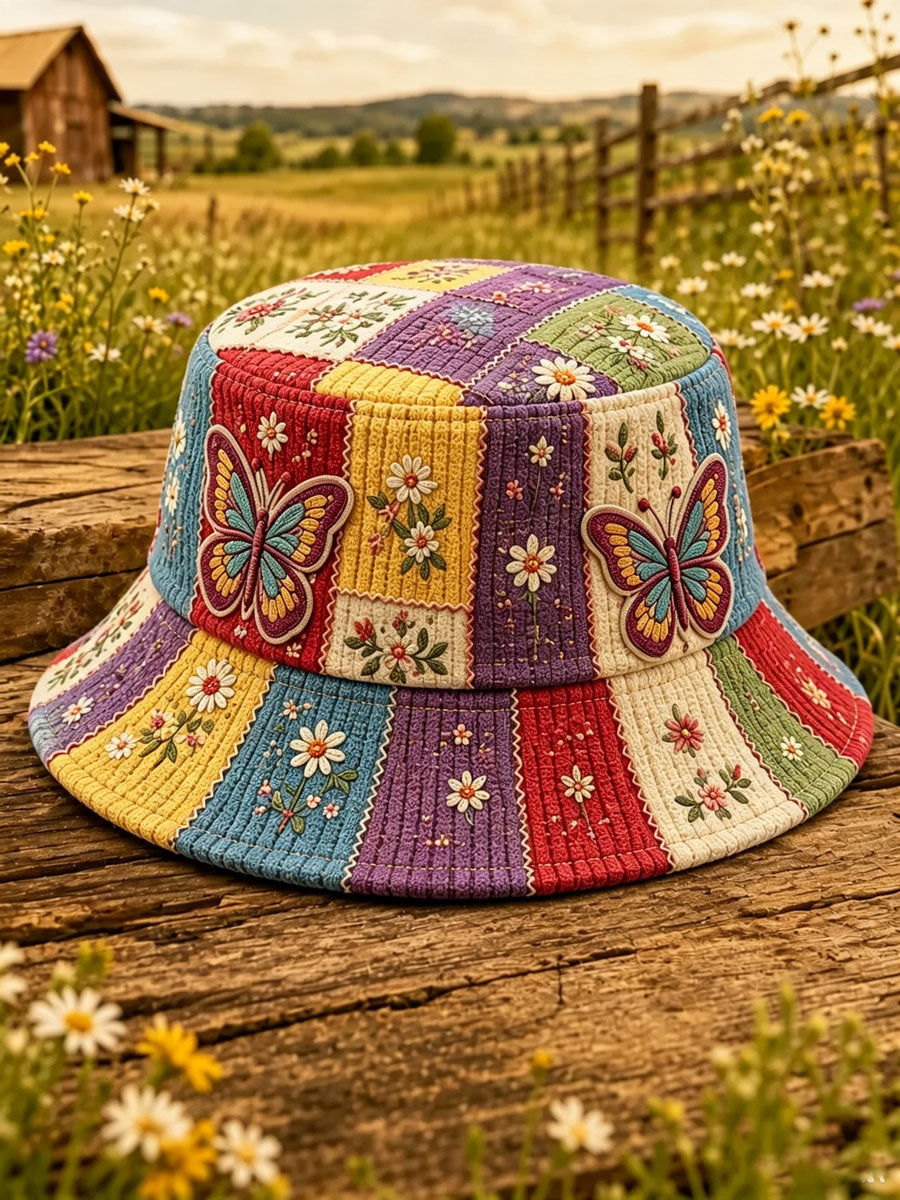 Ladies' Flower Leisure Fisherman'S Hat