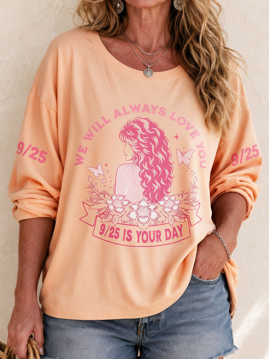 Women's Country Music Legend Long-sleeve T-shirt