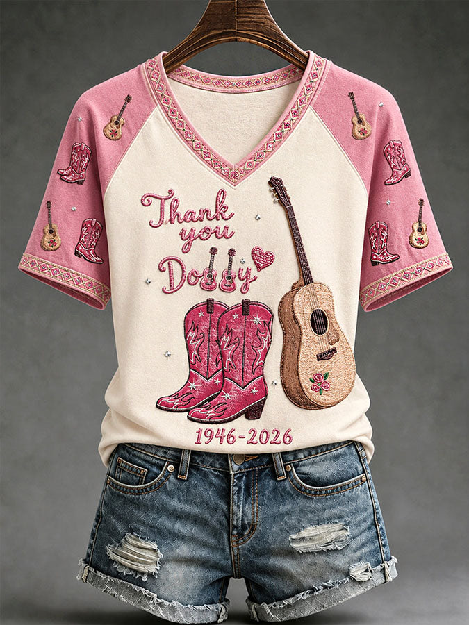 Women'S Commemorative Printed T-Shirt