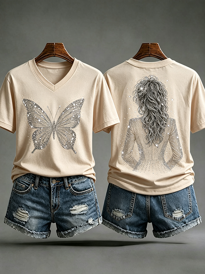 Women's  Commemorative Printed  T-Shirt