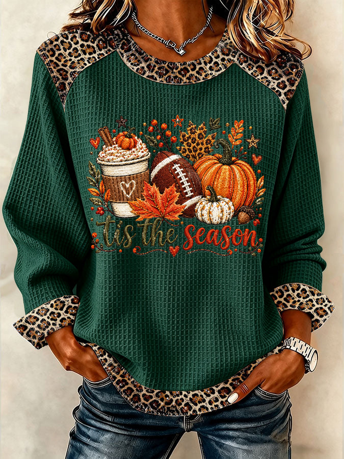 Women'S Autumn Printed Casual Long Sleeved Shirt