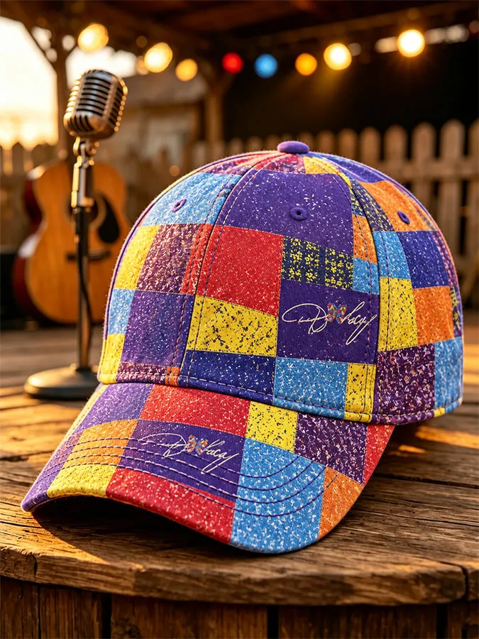 Unisex Butterfly Art Design Print Baseball Cap