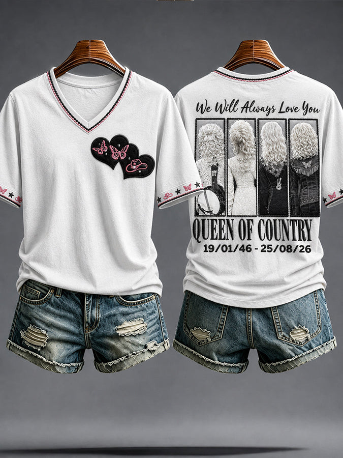 Women'S Country Music Lover Gift Casual T-Shirt