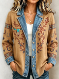 Women Vintage Western Style Jacket